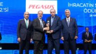 PEGASUS HİZMET İHRACATI LİDERLERİ ARASINDA