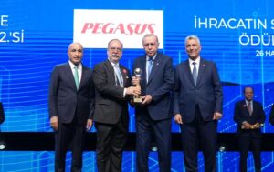 PEGASUS HİZMET İHRACATI LİDERLERİ ARASINDA