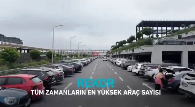 İGA OTOPARKINDA TARİHİ REKOR