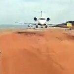 KARAYOLUNA ACİL İNİŞ (VİDEO)