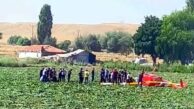 ANKARA’DA HELİKOPTER DÜŞTÜ