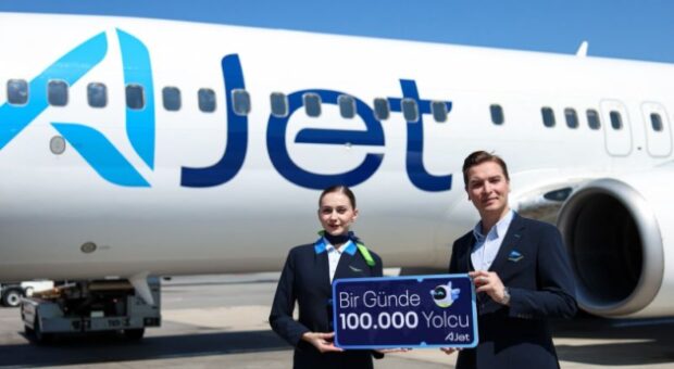 AJET 1 GÜNDE 101.545 YOLCUYLA REKOR KIRDI