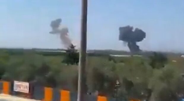 YALOVA’DA F-16 DÜŞTÜ (VİDEO)