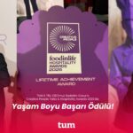 SADETTİN CESUR’A “YAŞAM BOYU BAŞARI” ÖDÜLÜ
