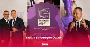 SADETTİN CESUR’A “YAŞAM BOYU BAŞARI” ÖDÜLÜ